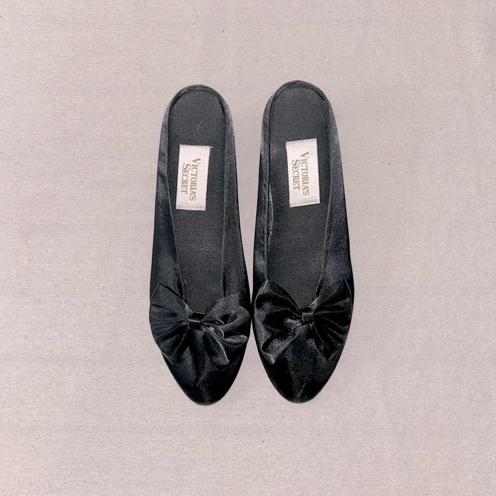 Vintage Victoria’s Secret Heeled Slippers - Picture 2 of 9
